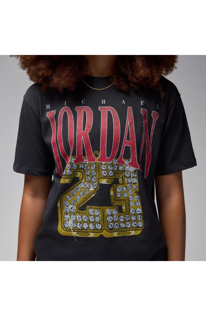 Nike Heritage Cotton Graphic T-Shirt, Alternate, color, 045 Offnor/Gymred