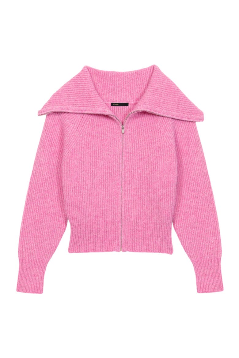 Wool-blend cardigan, Alternate, color, Pink