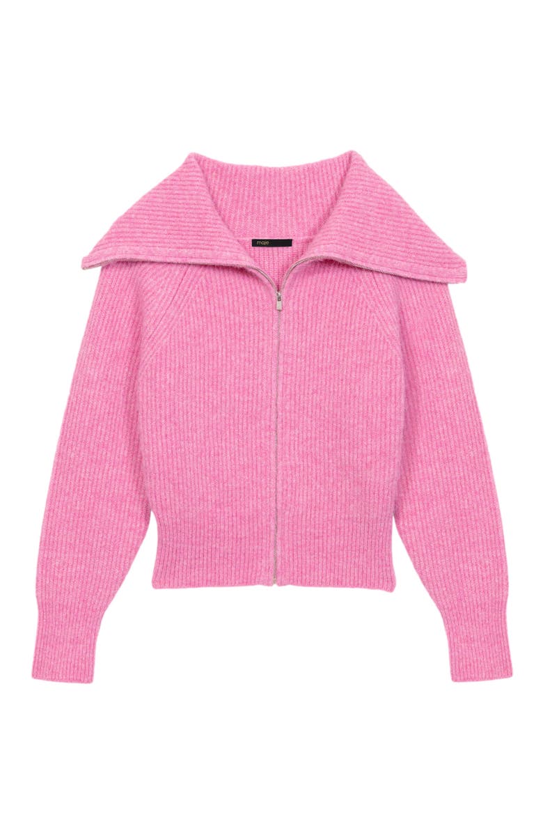 maje Wool-blend cardigan, Alternate, color,