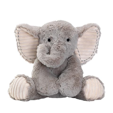 Jungle Safari Plush Elephant Stuffed Animal Toy Plushie - Jett