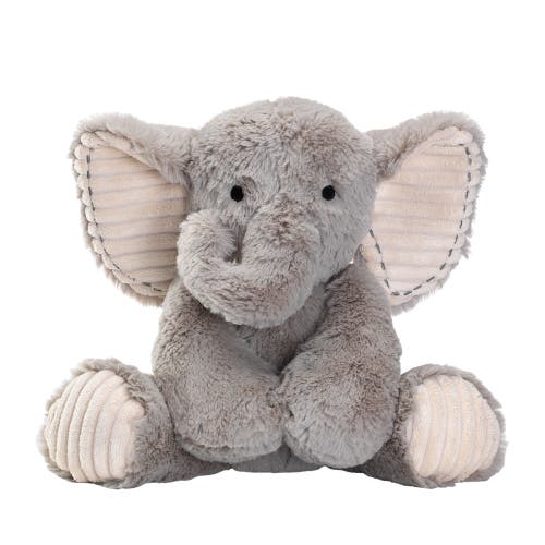 Lambs & Ivy Jungle Safari Gray Plush Elephant Stuffed Animal Toy Plushie In Gray