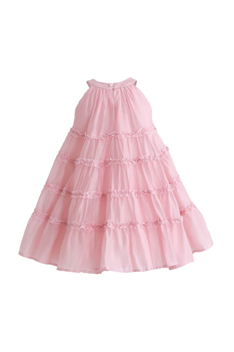 Seralyn Tiered Ruffle Dress, Alternate, color, Pink