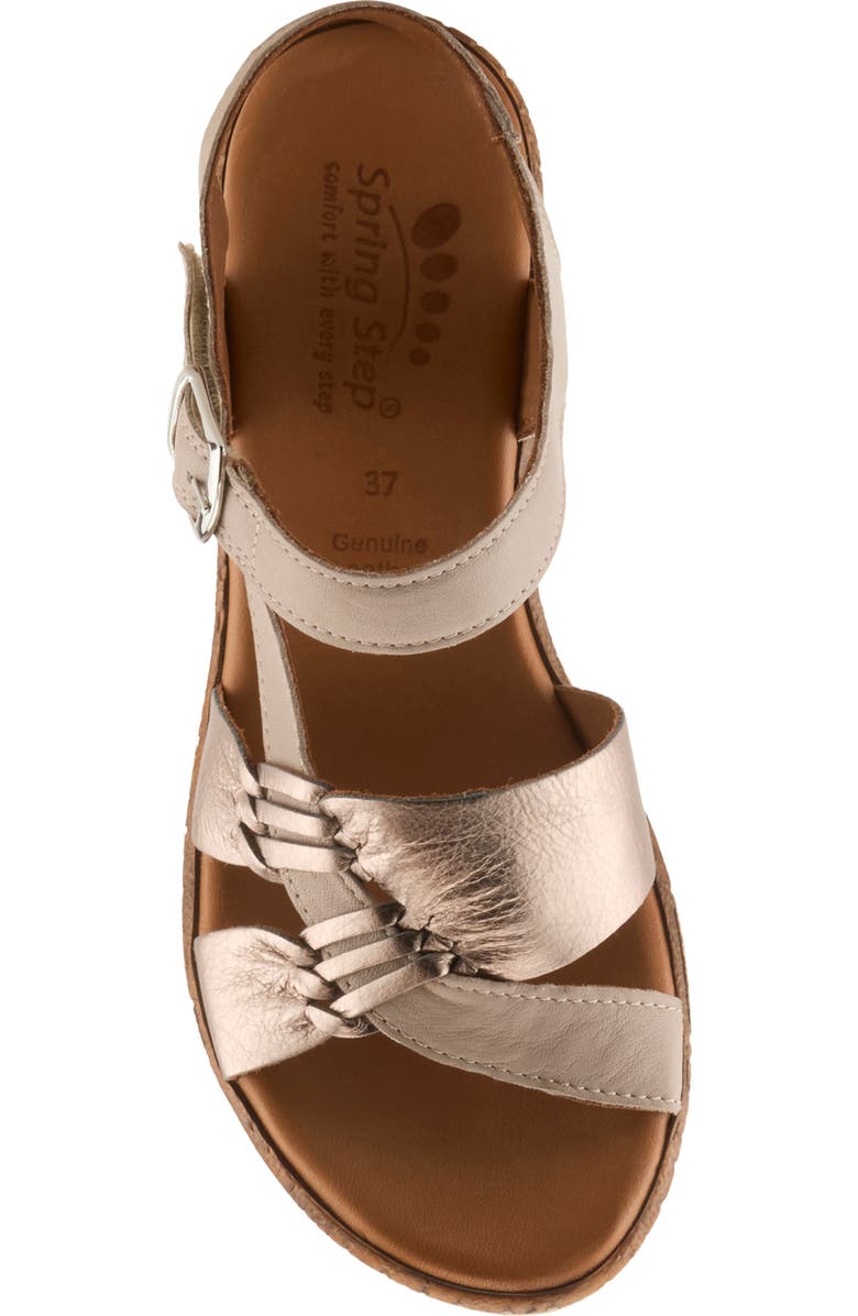 Spring Step Kirra Wedge Sandal, Alternate, color,