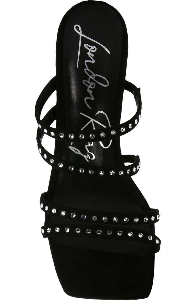 LONDON RAG Face Me Studded Slide Sandal, Alternate, color,