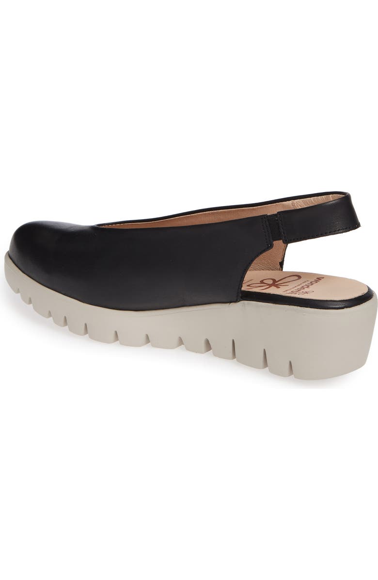 Wonders C-33124 Slingback Wedge, Alternate, color,