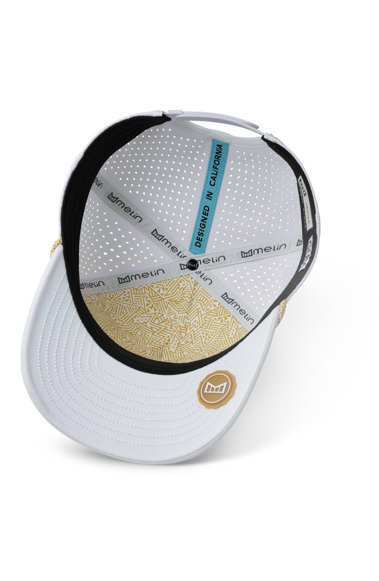 Melin Odysea Hydro Performance Ball Cap, Alternate, color, White Gum