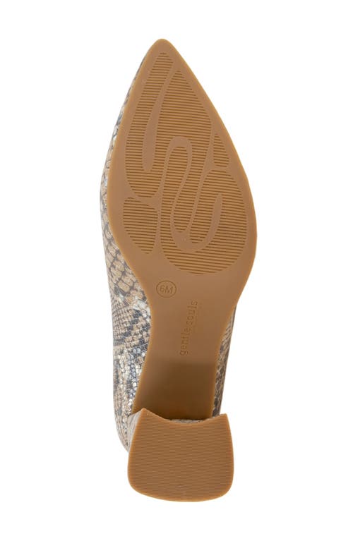 Gentle Souls Dionne Pointed Toe Pump In Brown