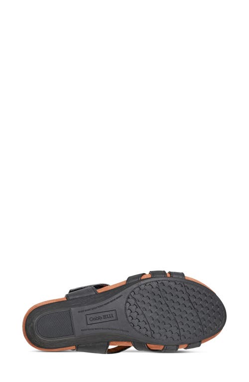 Rockport Cobb Hill Helin Strappy Sandal In Black