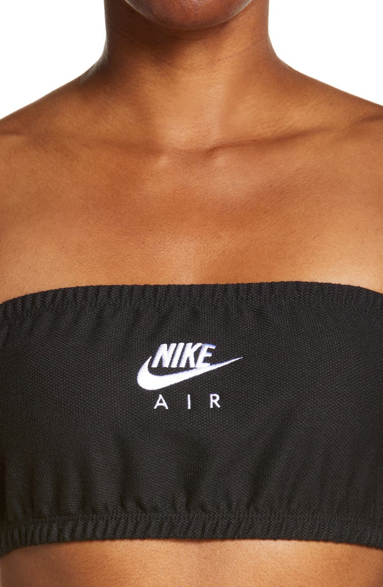 Nike Air Piqué Bandeau Top, Alternate, color, 