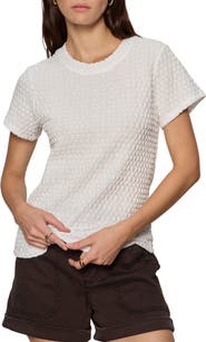 Sanctuary Perfect Puckered Lace T-Shirt