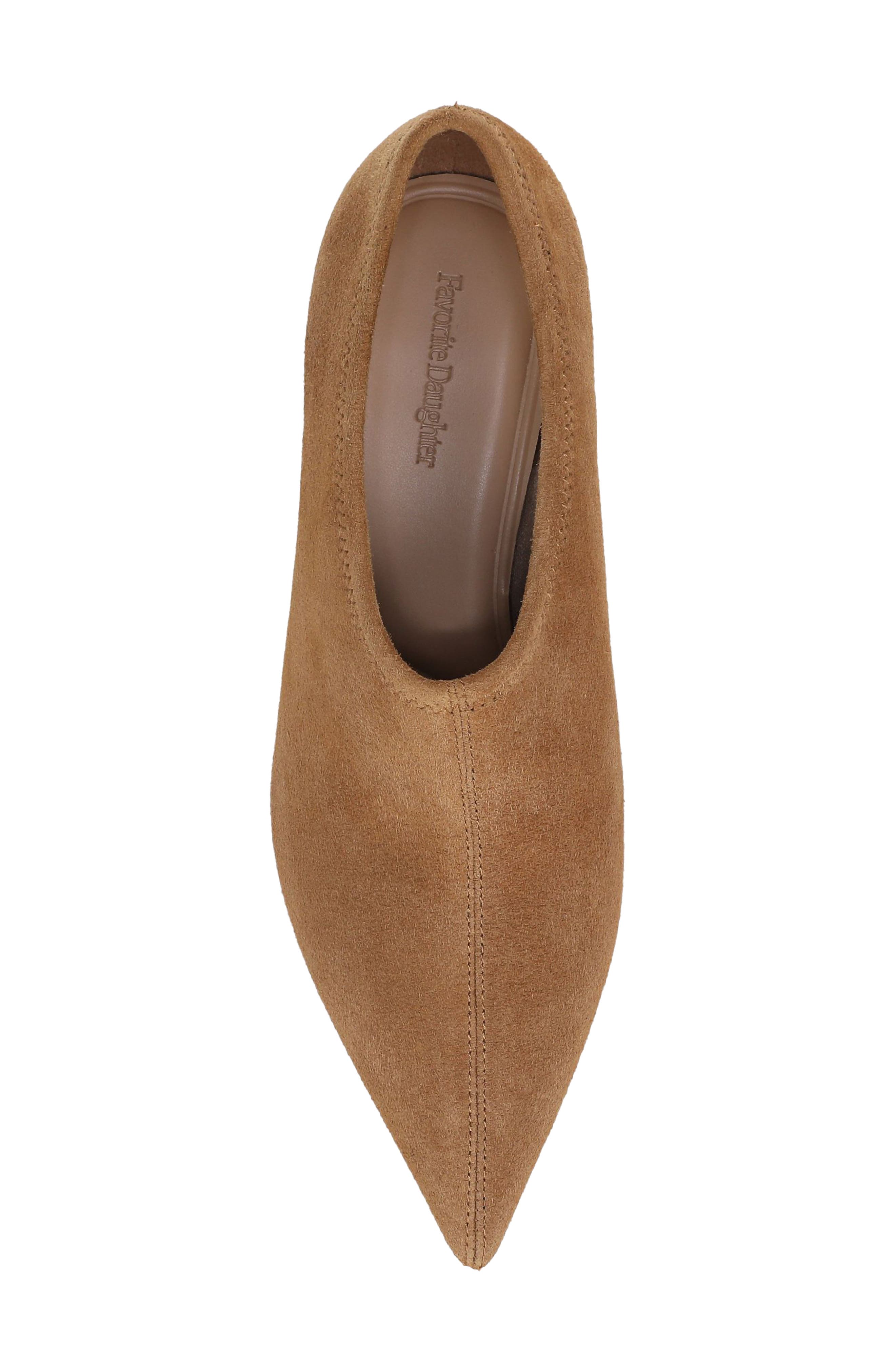 Stoj Pointed Toe Kitten Heel Ankle Bootie, Alternate, color, BROWN SUGAR