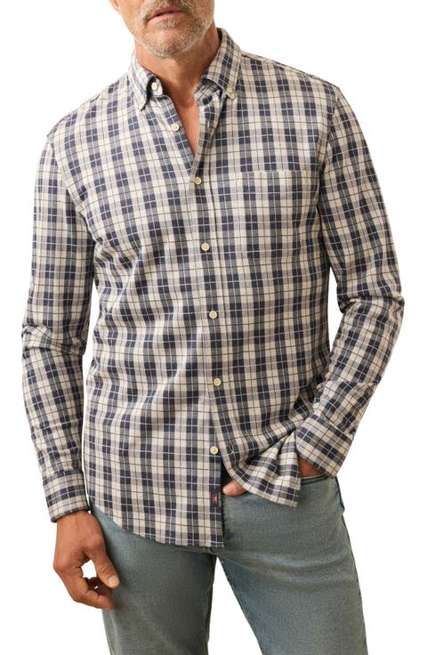 Coastline Knit Button-Down Shirt