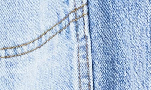 Habitual Zip Oversize Denim Trucker Jacket In Pacific