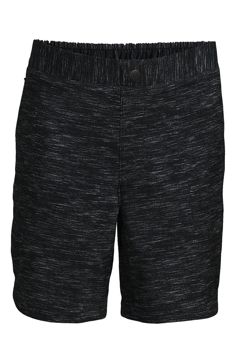 Lands' End Boys Adventure Performance Shorts, Alternate, color, Dark Asphalt Heather