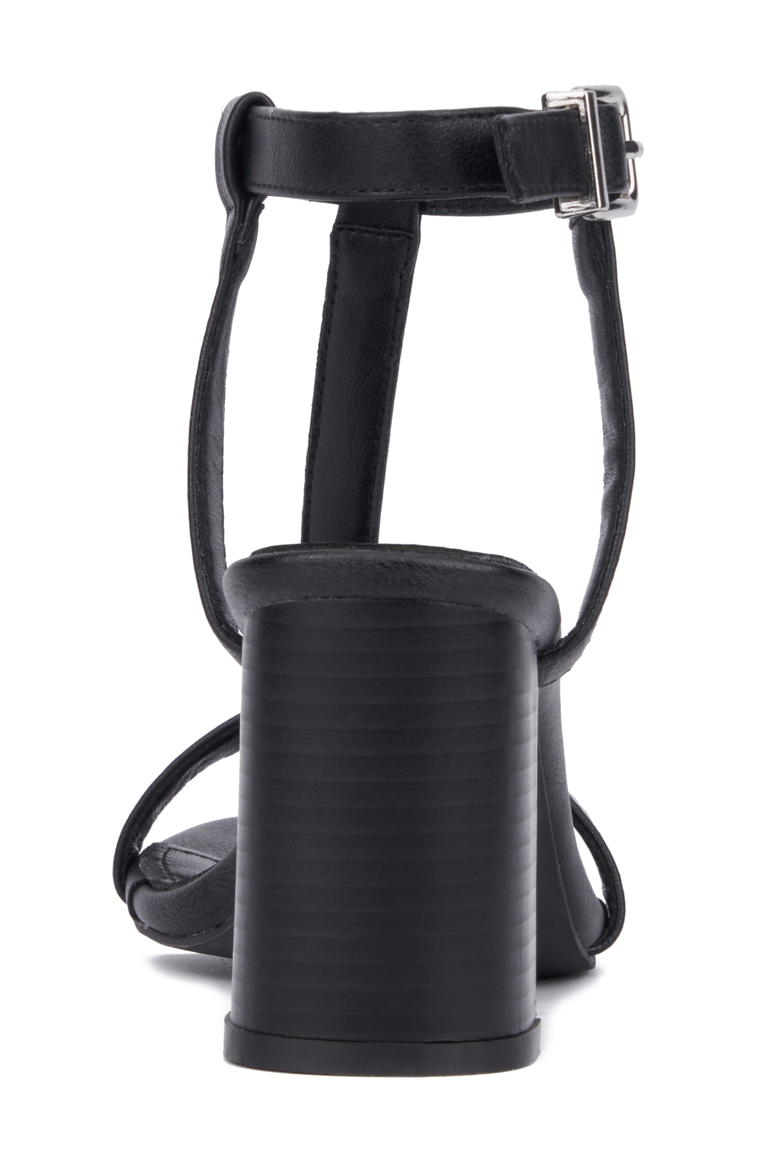 NEW YORK AND COMPANY Livvy Block Heel Sandal, Alternate, color, Black