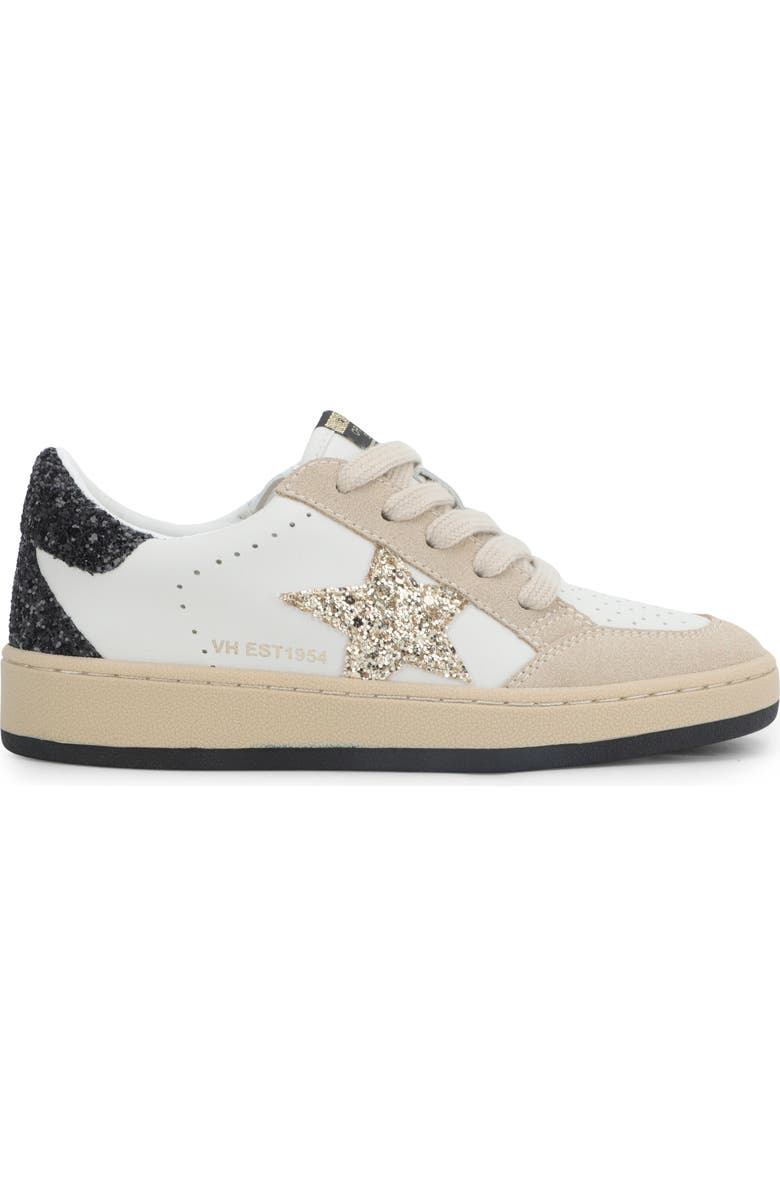 Vintage Havana Kids' Ariella Sneaker, Alternate, color, White Taupe Glitter