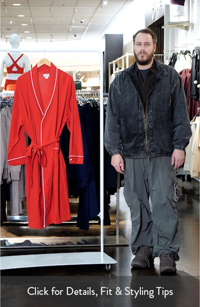 Cotton Flannel Robe, sales video thumbnail