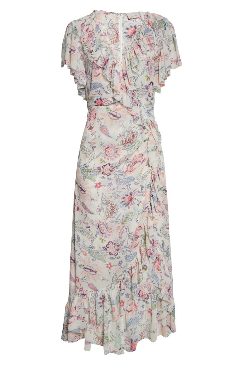 Sheilla Midi Dress, Alternate, color, CELESTE MULTI
