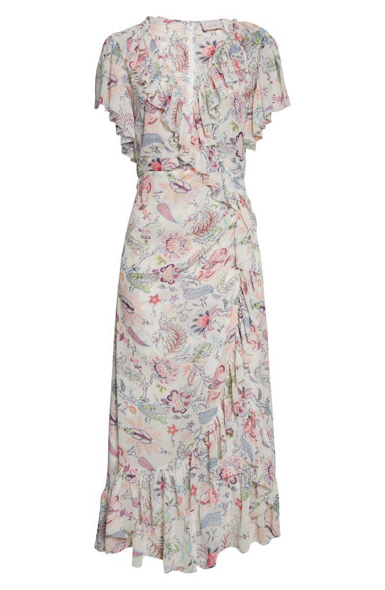 Cinq à Sept Sheilla Midi Dress, Alternate, color, 