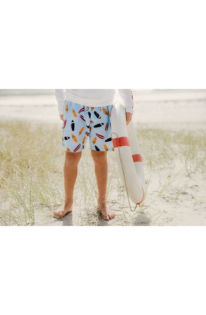 Snapper Rock Retro Surf Volley Board Shorts, Alternate, color,