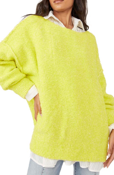 Moira Oversize Ballet Neck Sweater