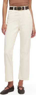 Favorite Daughter The Valentina Super High Waist Straight Leg Jeans