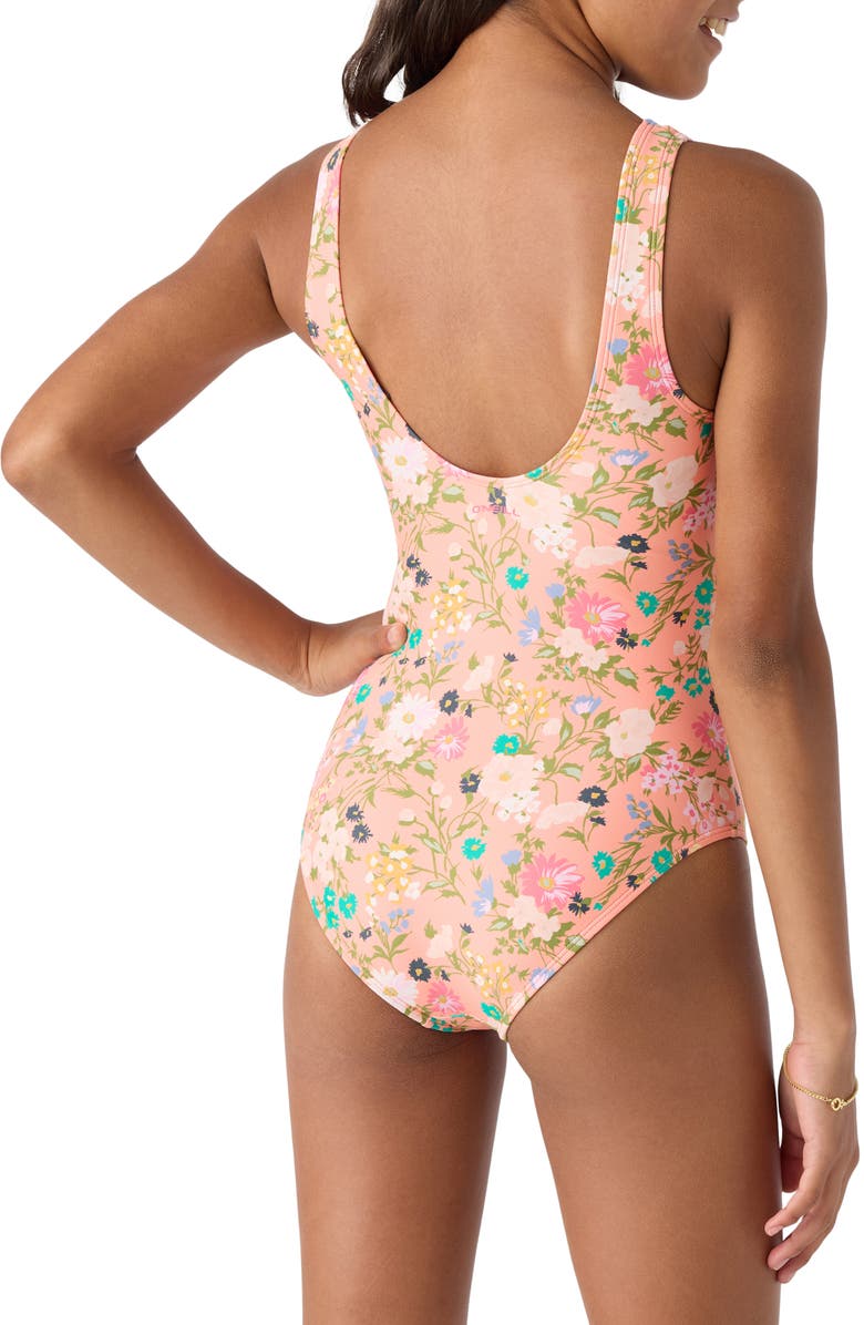 O'Neill Kids' Kelly Twisted Cutout One-Piece Swimsuit, Alternate, color, 