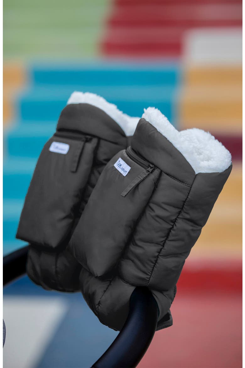 Warmmuffs Stroller Muffs, Alternate, color, BLACK