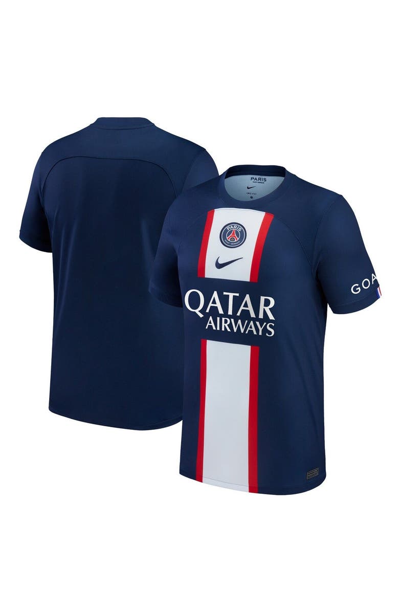 Nike Men's Nike Blue Paris Saint-Germain 2022/23 Home Replica Blank Jersey, Main, color, 