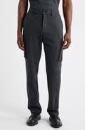 Bugatchi Brushed Knit Flat Front Cargo Pants