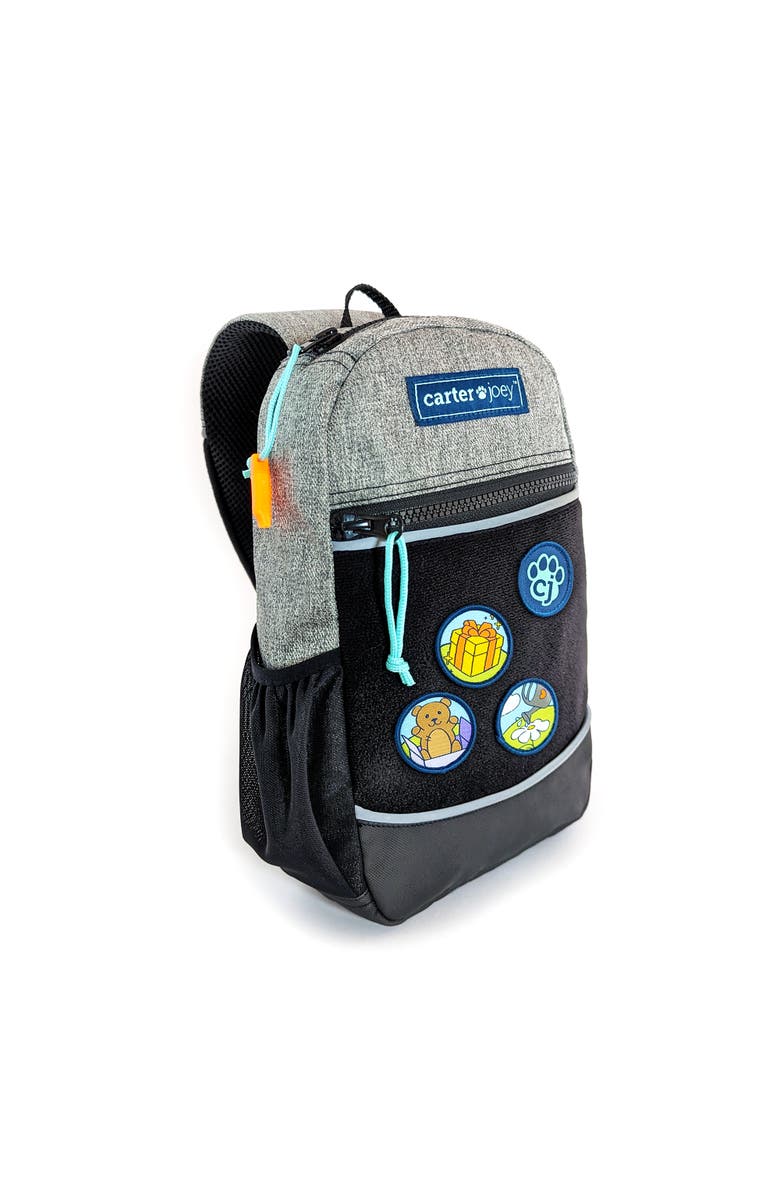 carter joey Giving Patches, 3 Embroidered Hook And Loop Patches, Alternate, color, Multicolored