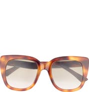 Gucci 51mm Cat Eye Sunglasses