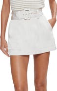 Ramy Brook Dara Belted Miniskirt