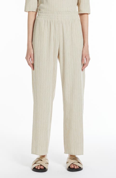 Toronto Crinkle Cotton Blend Pants