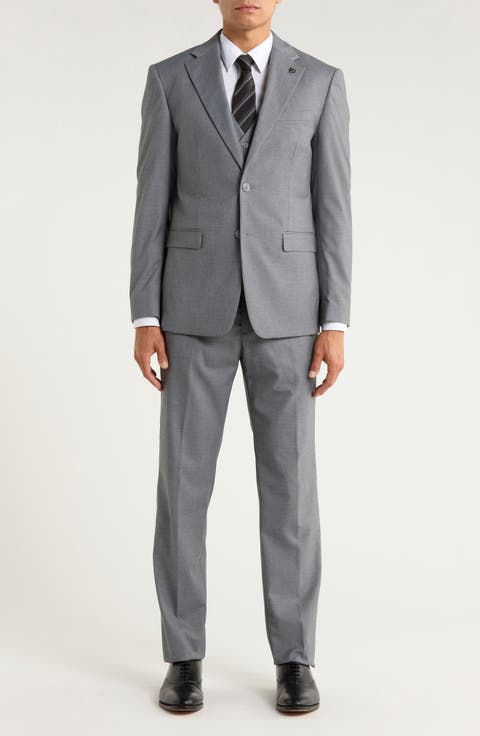 Grey Mélange 3-Piece Suit