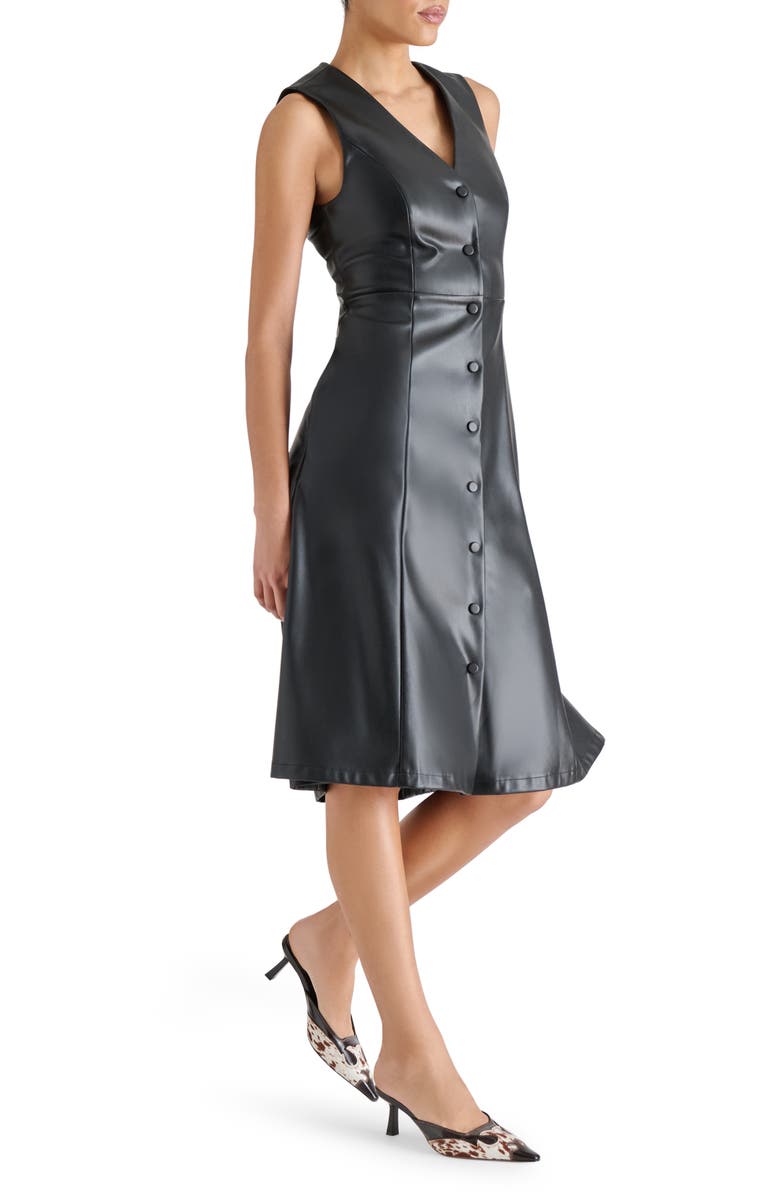 Bridgette Faux Leather Dress
