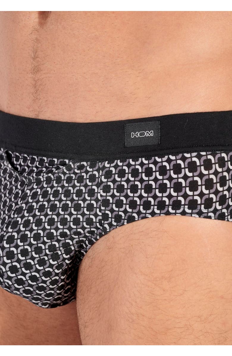 HOM Waldorf Comfort Mini Briefs HO1, Alternate, color, Grey Print