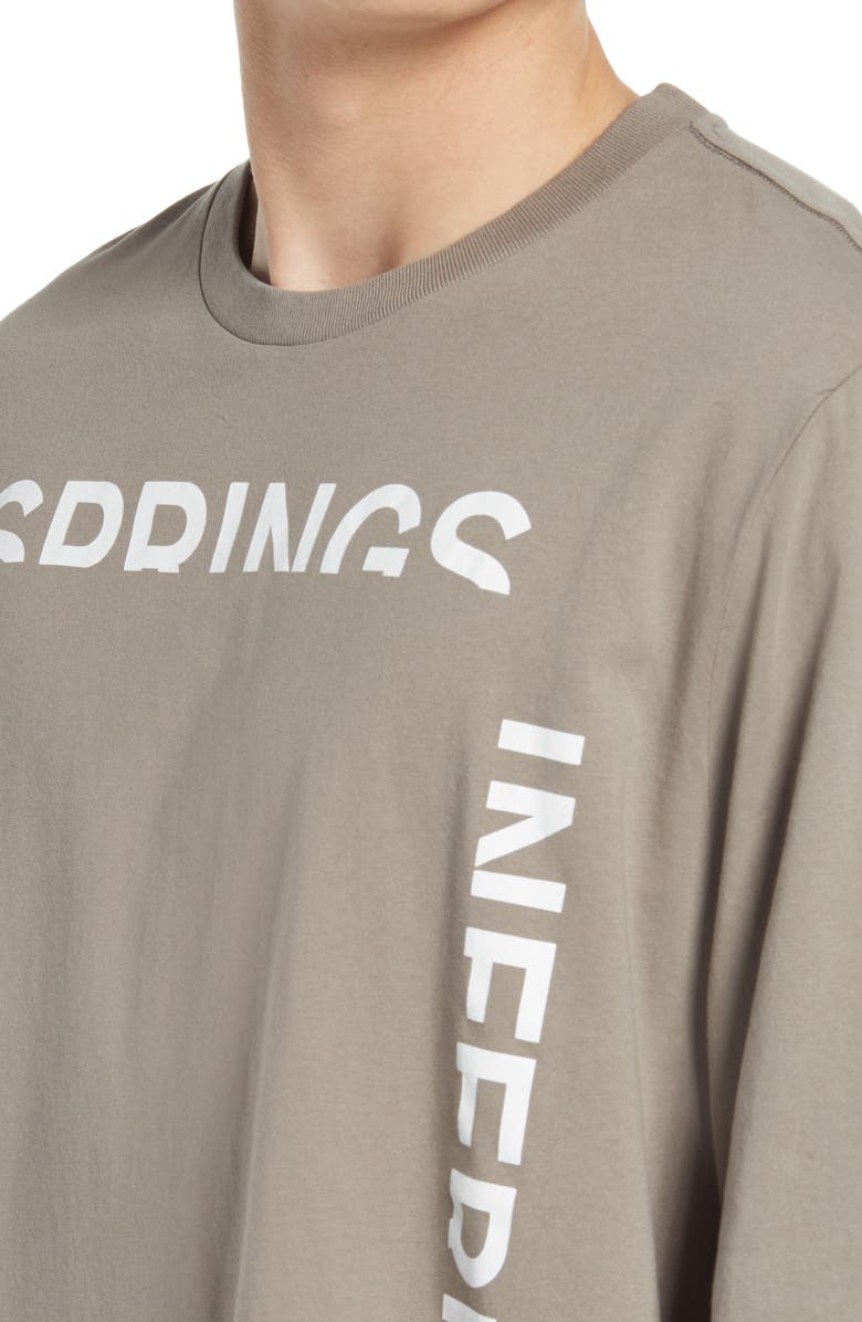 AllSaints Infernal Long Sleeve Graphic Tee, Alternate, color,