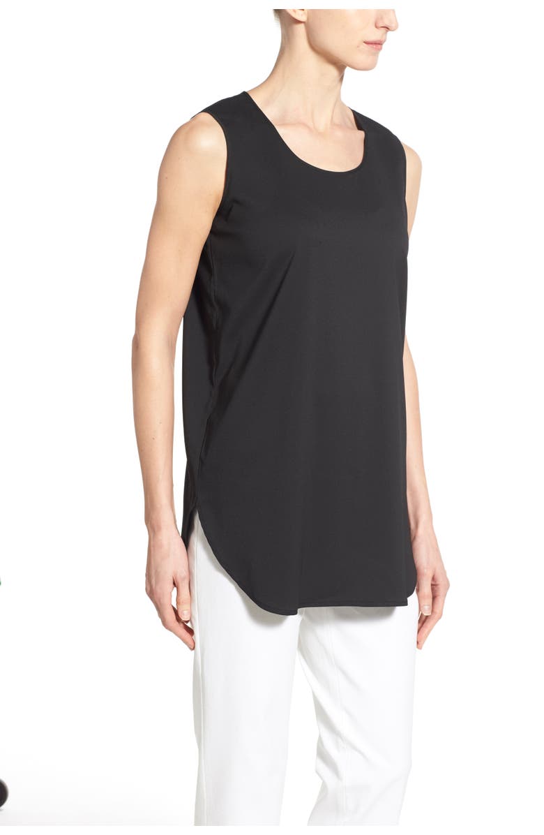 Ming Wang Sleeveless Woven Shell, Alternate, color, 