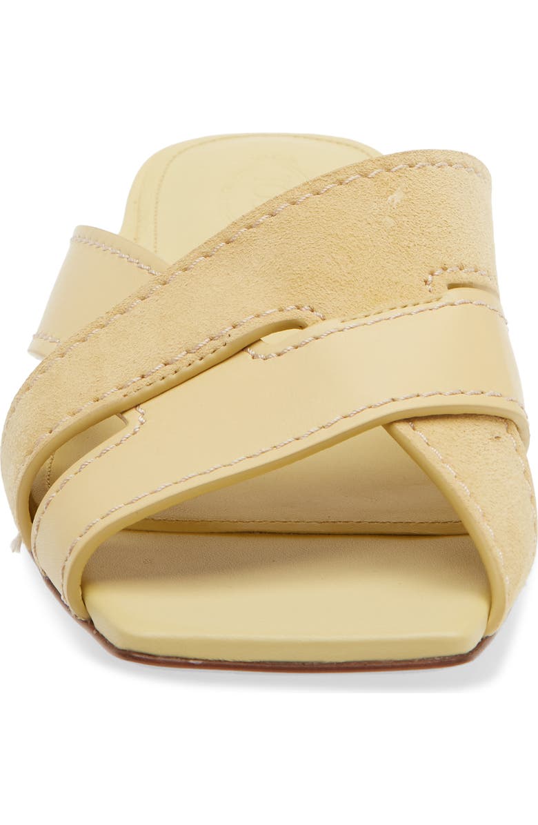 Tod's T-Bands Flat Sandal, Alternate, color, Flan