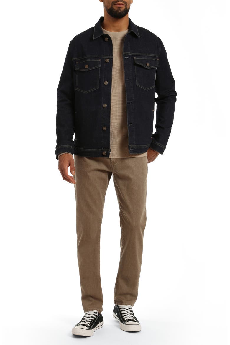 Loran Organic Cotton Blend Denim Jacket, Alternate, color, RINSE ORGANIC SELVEDGE