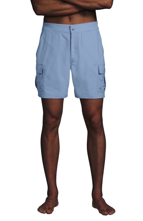 7" Quick Dry Cargo Swim Short
