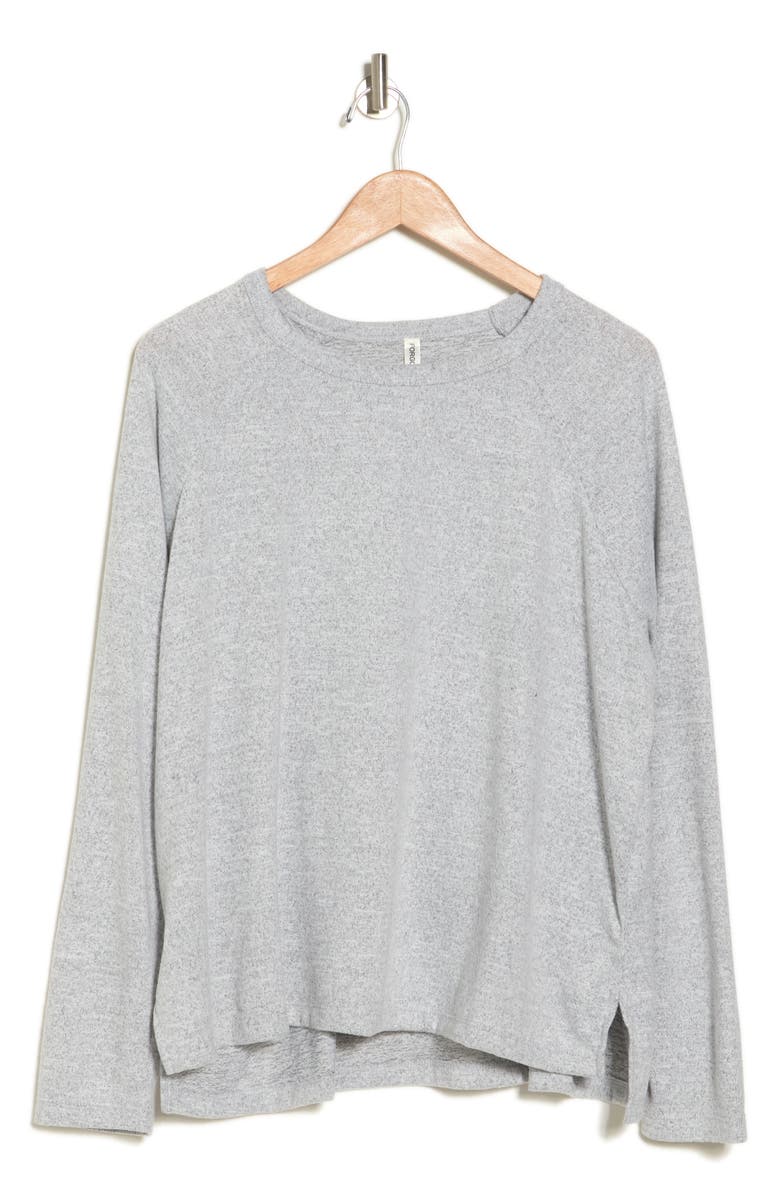 Forgotten Grace Long Sleeve Tunic, Alternate, color, Grey