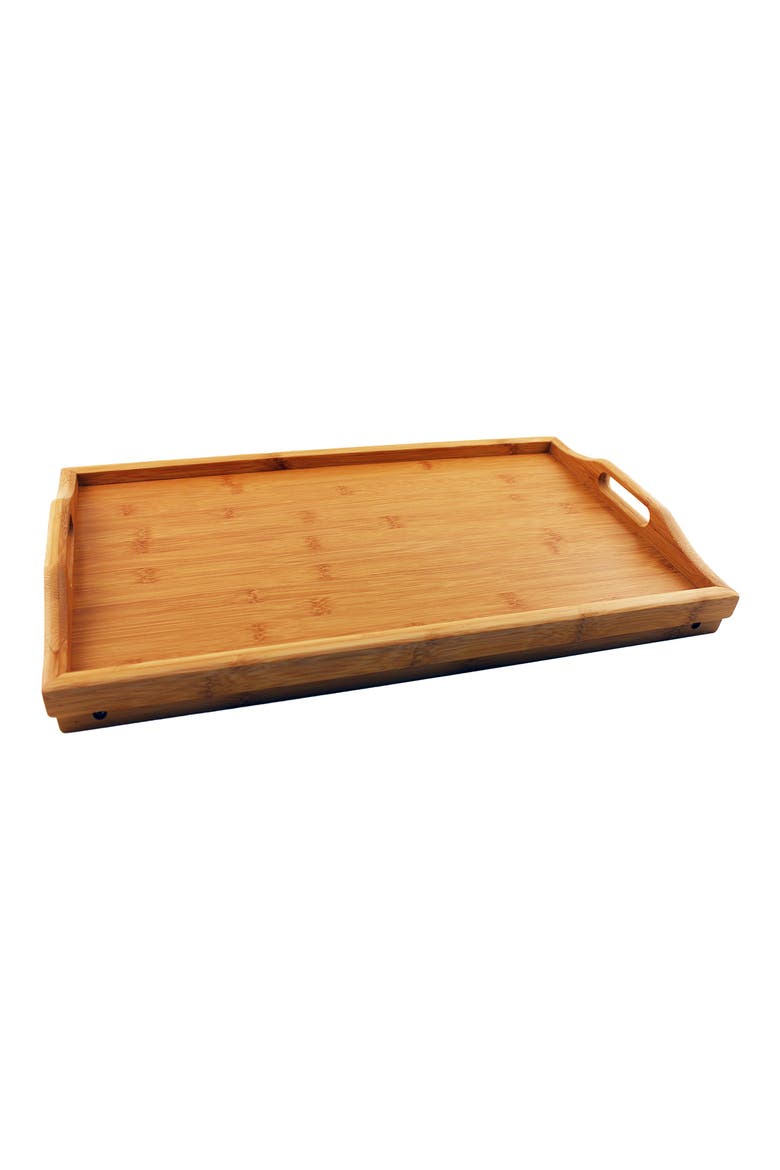 INTERNATIONAL 20" Bamboo Bed Tray, Main, color, BEIGE