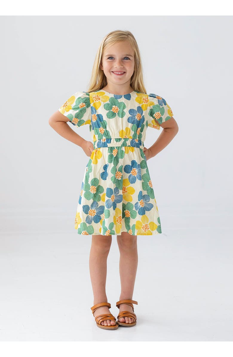 Mabel + Honey Hai Hai Petals Dress, Alternate, color, White
