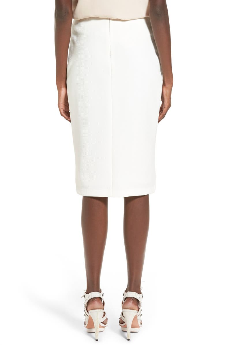 WAYF Front Slit Pencil Skirt, Alternate, color, 