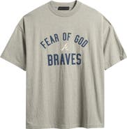 Fear of God Essentials x MLB Braves 90s Fit Graphic T-Shirt
