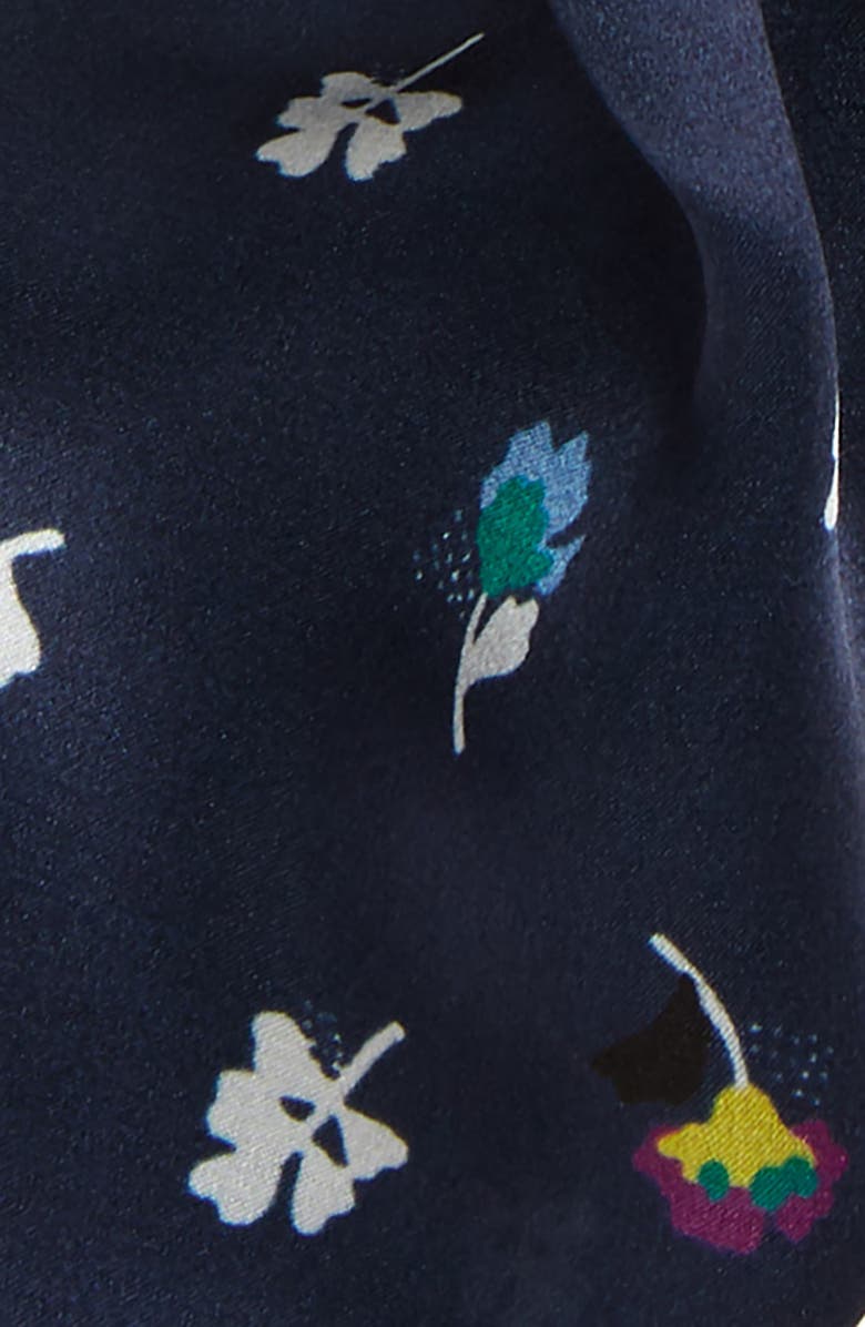 Halogen<sup>®</sup> Floral Silk Tie Scarf, Alternate, color,