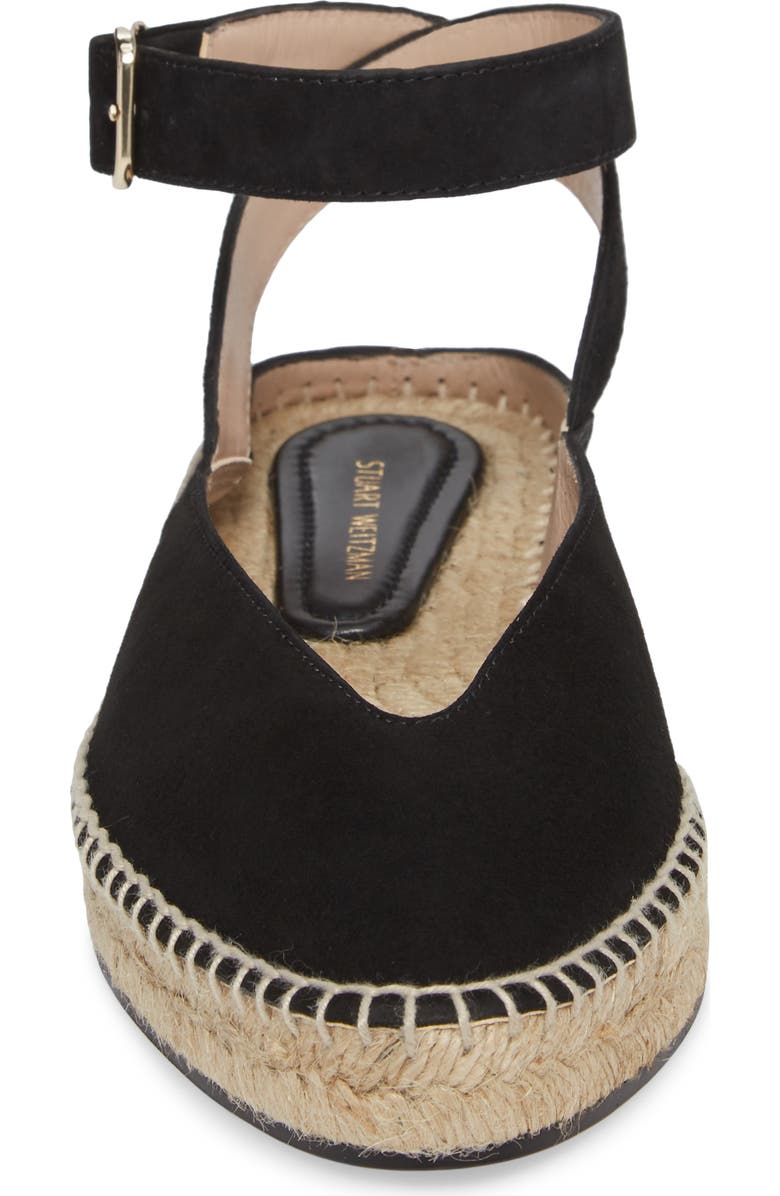 Stuart Weitzman Toga Ankle Wrap Espadrille, Alternate, color,