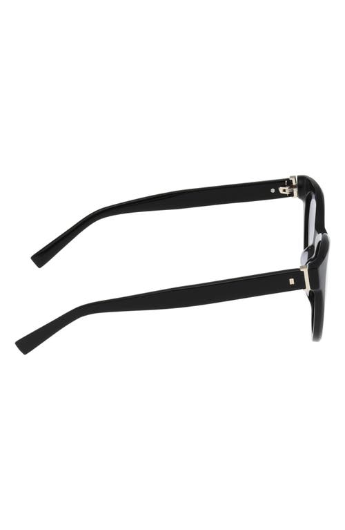 Abercrombie & Fitch 52mm Gradient Cat Eye Sunglasses In Black